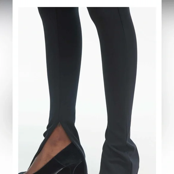 Wardrobe NYC Legging Side Zip Legging Black Size XL